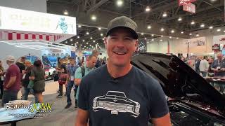 SEMA 2023 Finale Speeds Carbon Fiber 1969 Chevy Camaro  Chatting With Chris Jacobs [upl. by Ojela239]