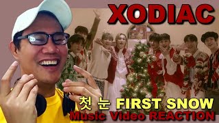 XODIAC 소디엑 첫 눈FIRST SNOW Official MV REACTION [upl. by Alix920]