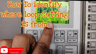 How To identify where loop cutting is fromest3 fire alarm systemfirealarmsystems firepanel [upl. by Ahsatak]