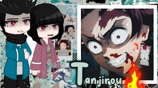 kamado family react to tanjiro DemonSlayerKNY react •🇮🇩🇺🇲 [upl. by Domel571]