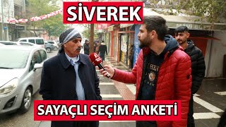 SİVEREK SAYAÇLI SEÇİM ANKETİ 2024 Siverekte Şaşırtıcı Sonuç [upl. by Arol619]