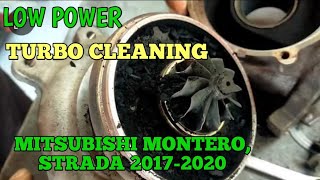 TURBO CLEANING MITSUBISHI MONTERO STRADA 2017 2020 [upl. by Adyaj728]