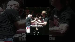 Denis Cyplenkov showed his strength to Todd🥶 armwrestling [upl. by Annuahs264]