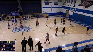 Hinsdale Central vs Wellsville Womens Freshman Basketball [upl. by Sutelc]