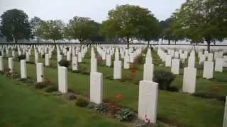 BrettevillesurLaize Canadian War Cemetery [upl. by Heigl686]