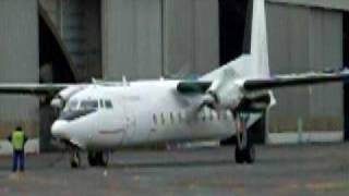 Fokker F27 Friendship engine run up 1 [upl. by Chinua464]