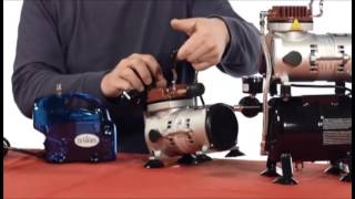 Choosing an air compressor for airbrushing [upl. by Lippold496]