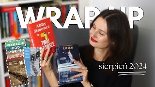 Książki przeczytane w sierpniu  romanse reportaże i horror młodzieżowy 📚  WRAP UP 📖 [upl. by Kcor]