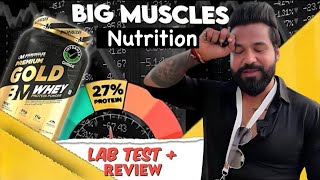 Big Muscle Nutrition With Lab Reports Aisa Nahi Socha Tha Kabhi🥹 [upl. by Ameline]