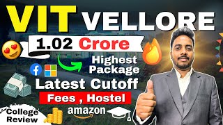 VIT Vellore College Review 2024 🔥  Honest Review 😍  Fees  Placement  VITEEE Counselling 2024 [upl. by Eissej424]