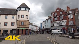 Llanelli Walk Town Centre【4K】 [upl. by Aleemaj]