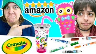 Testing Amazons Highest Rated Craft Kits Cash OR Trash [upl. by Adamis]