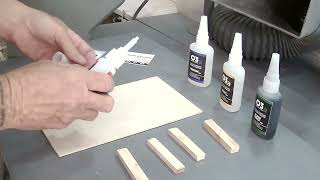 Woodturning  CA glue new product [upl. by Treat]