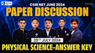 CSIR NET Physical Science Paper Analysis June 2024 Prep Boost [upl. by Ayerf900]