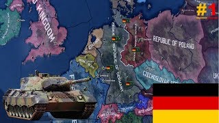 Hearts of Iron IV  Bundeswehr  Cold War Mod  Germany 1 [upl. by Anilasor529]