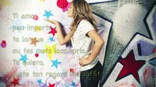 Caroline Costa  Ti Amo  ParolesLyrics [upl. by Aisnetroh]