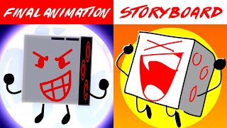 TDOS Beach Battle  Storyboard vs Final Animation Evil Computers Betrayal [upl. by Locke]