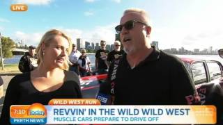 Wild West Run  Today Perth News [upl. by Kane]