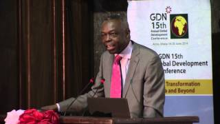 Célestin Monga at the GDN 15th Annual Global Development Conference [upl. by Anitsirhcairam]