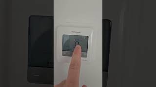 How to turn on auto setting on Honeywell Pro Series thermostat [upl. by Sessler]