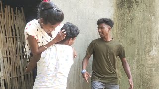 Buhni Ojha Santali comedy video 2023super hit Santali short film video viralvideo comedy santali [upl. by Anidam]