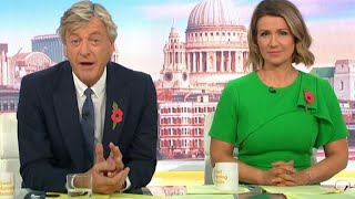 ITV GMBs Richard Madeley mocks clown John Healey in disastrous TV row [upl. by Dnyletak]