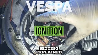 vespa IGNITION timing A amp IT setting explained  adjusting TRICK  FMPSolid PASSion [upl. by Eanod]