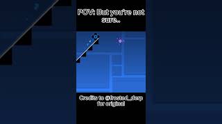 POV you have an iron deficiency geometry dash shorts meme geometrydash credits frostedderp [upl. by Boys]