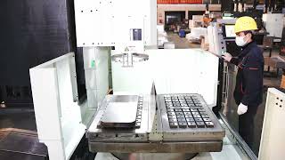 CNC Vertical Milling Machine VM8040NC from GooDa Machinery [upl. by Hunsinger983]