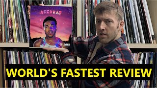 Reviewing Chance the Rappers ACID RAP in 10 seconds or less [upl. by Brodie]