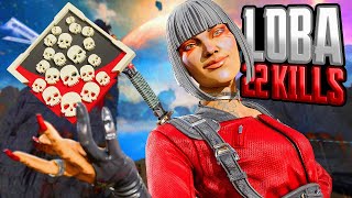 AMAZING Loba 22 KILLS and 5300 Damage Apex Legends Gameplay Season 20 [upl. by Ikkela]