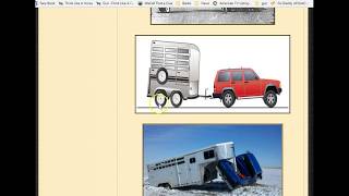 Horse Trailer Towing Concerns Weight Limits amp Other Trailering Tips amp Concerns [upl. by Yrogreg]