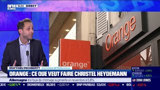 Que veut faire Christel Heydemann la nouvelle directrice générale dOrange [upl. by Hoashis]