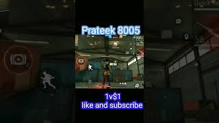 Pratik 80051 vs 1 like and subscribe please [upl. by Wehttam]