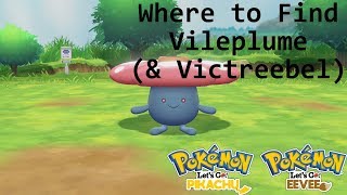 Pokemon Lets Go Pikachu  Where to Find Vileplume [upl. by Lawrenson]