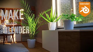 How to make realistic plants in Blender  Part 1 modeling [upl. by Den]