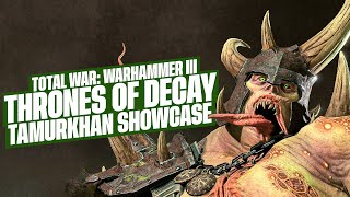 Total War WARHAMMER III  Tamurkhan The Maggot Lord Gameplay Showcase [upl. by Laehplar216]