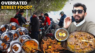 OVERRATED STREET FOOD IN LAHORE  Simki Mutton Karahi and Champ  Jatta Desi Ghee Daal  Gulab Jamun [upl. by Winne665]