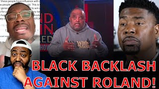 Roland Martin MELTS DOWN Over Black BACKLASH From Kamala Paying Him Before Softball Interview [upl. by Htebilil]