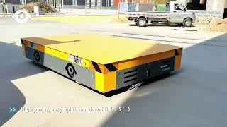 Trackless Transfer Cart For Factoryautomobile machinery factory manufacturing automobile [upl. by Yahsat]