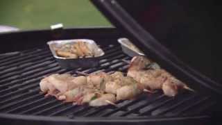 BBQvideo Garnalen op de BBQ bereiden [upl. by Anelas]