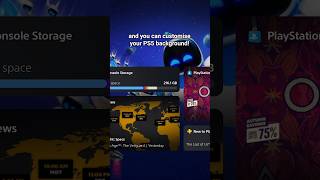 The new Welcome Hub lets you change your PS5 background [upl. by Atsyrc]