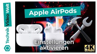 AirPods Einstellungen aktivieren  AirPods Pro [upl. by Ginger958]