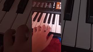 Doors music tutorial piano shorts doors [upl. by Crandale350]