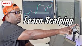 Learn Scalping In 10 Minutes  Live Scalping Included [upl. by Aramahs]