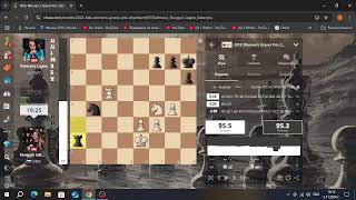 Nurgyul Salimova 2405  Kateryna Lagno 2527 FIDE Womens Grand Prix 2024 [upl. by Assital]