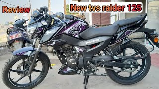 tvs raider 125 Squad Edition Raider 2024 model price details review [upl. by Aekerly]