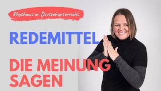 Mit Bodypercussion Redemittel lernen [upl. by Llerehc171]