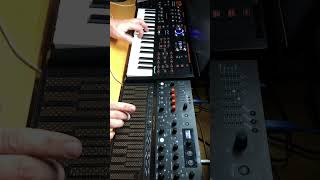 Third Rendezvous Laser Harp by JeanMichel Jarre played with arturia microfreak amp hydrasynth l [upl. by Nahn]