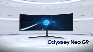 Odyssey Neo G9 Breathtaking dimensions await  Samsung [upl. by Pratt]